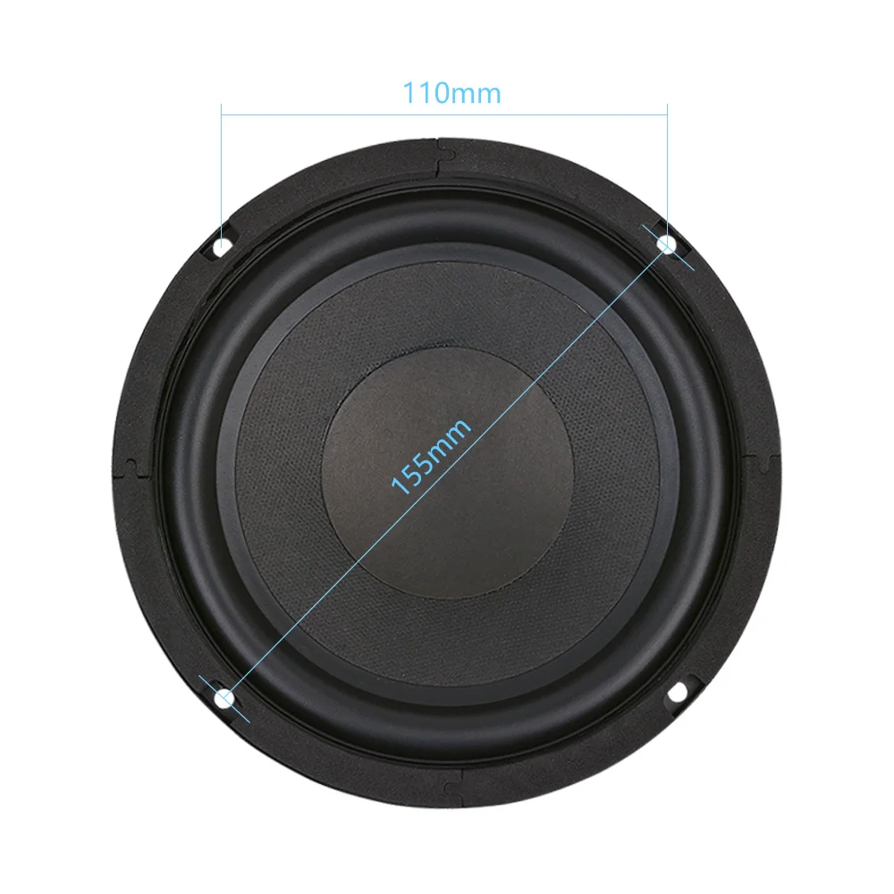 AIYIMA 6.5 Inch Subwoofer Speakers 80W 4 8 Ohm High Power Hifi Fever Woofer Music Audio Bookshelf Loudspeaker DIY Sound System