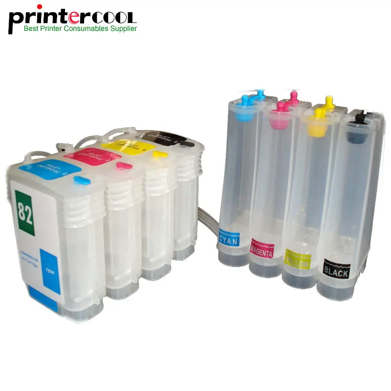 Пустой струйный принтер einkshop CISS 10 82 для HP 500/500ps/800/815mfp СНПЧ 4844 /4911/4912/4913 система