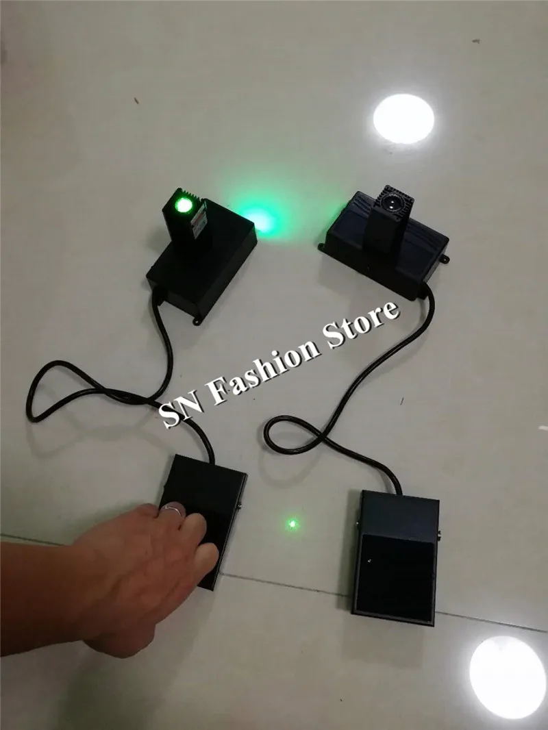 H0815 Hand laser sword disco robot man projector green light laser beams stage costumes dj dancer wears party performance show