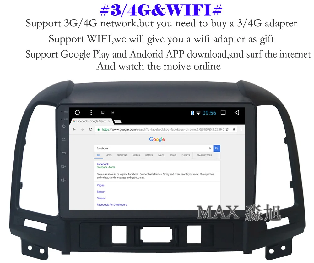 Top MAX GPS Navigation System Android 8.1 Car DVD For Hyundai Santa Fe 3/4holes Car Radio RDS 4G WiFi Free Map swc Bluetooth Call 7 Top MAX GPS Navigation System Android 8.1 Car DVD For Hyundai Santa Fe 3/4holes Car Radio RDS 4G WiFi Free Map swc Bluetooth Call 7