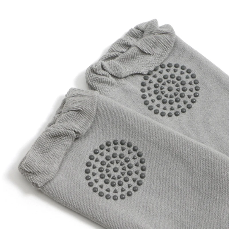 Soft Cotton Baby Leg Warmer Boy Anti-Slip Kid Knee Pad Warm Towel Baby Girl Flore Sock Infant Toddler Safety Crawling Elbow 1-3Y (2)