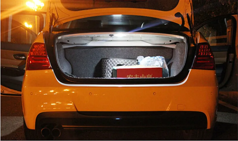Набор световых лампочек 7 Blubs Xenon White LED для BMW 3 Series 318 320 320i 325 335 E90 E92|kit kits|kit ledkit bmw |