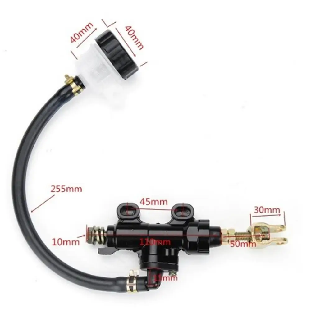 Мотоцикл задний ножной гидравлический тормозной насос ремонт задний тормозной цилиндр насос для Suzuki Kawasaki Honda Yamaha