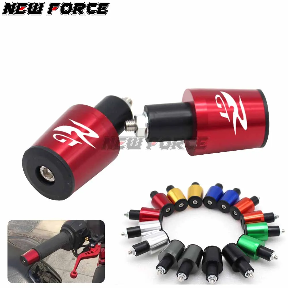 

CNC 22MM Handlebar Grips Handle Bar Cap End P For HYOSUNG GT250R 2006 2007 2008 2009 2010