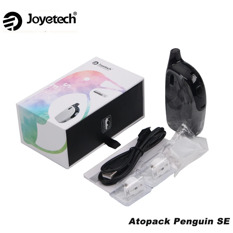 

Original New Joyetech Atopack Penguin SE Starter Kit 8.8ml/2.0ml Capacity with 2000mah Battery Built-in E Cigarettes Vaper