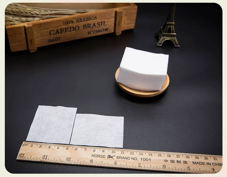 Description Picture 3 of itemNew 1200pcs 5*6cm Cotton Pad Square Cleansing Unloading Tattoos Good Water Absorption Pure Wipe Pads