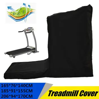 

Indoor Outdoor Waterproof Treadmill Cover Running Jogging Machine Dustproof Shelter Protection All-Purpose Dust Covers Black