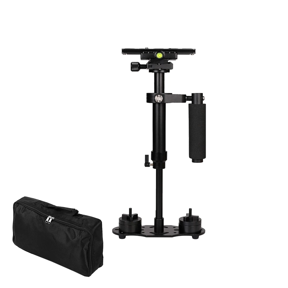 

Mini Handheld Camera S60T Professional Portable Carbon FiberStabilizer DSLR Camcorder Video Steadicam