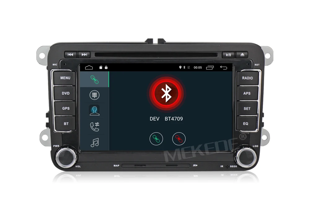 Cheap 2G RAM Android 7.1.1 7 Inch Car DVD Player For VW/Golf/Tiguan/Skoda/Fabia/Rapid/Seat/Leon/Skoda CANBUS Wifi GPS Radio+MAP 12