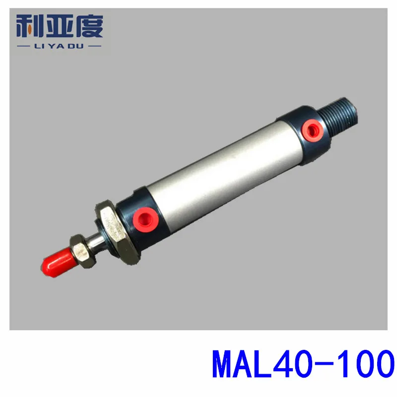 

MAL40x100 Aluminum alloy mini cylinder MAL40-100 Pneumatic components 40mm bore 100mm storke