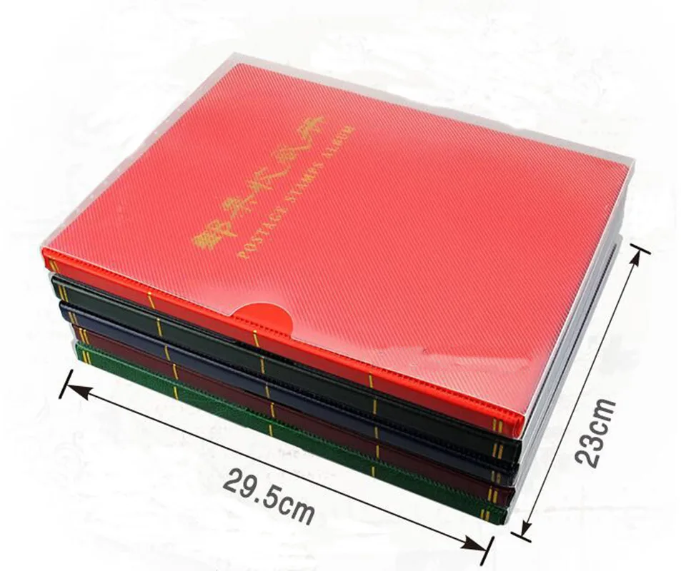 

album for postage stamps, brands, collectable collection album. 10 pages 20 faces sleeve sheets