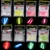 10 шт./пакет 4.5*40 мм светлячки для рыбалки Поплавок Флуоресцентный Lightstick Light Night Float Rod Lights Dark Glow Stick