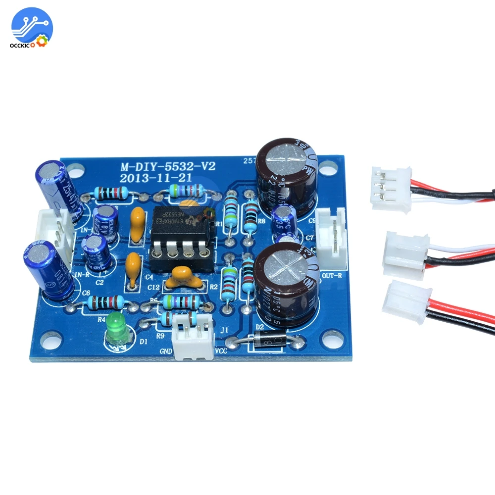 NE5532 OP AMP стерео усилитель доска Аудио Hi Fi модуль усилителя громкоговорителя