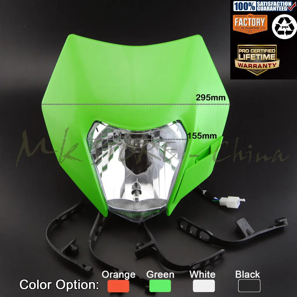 Buy Headlight For Motorcycle Dirt Bike Motocross