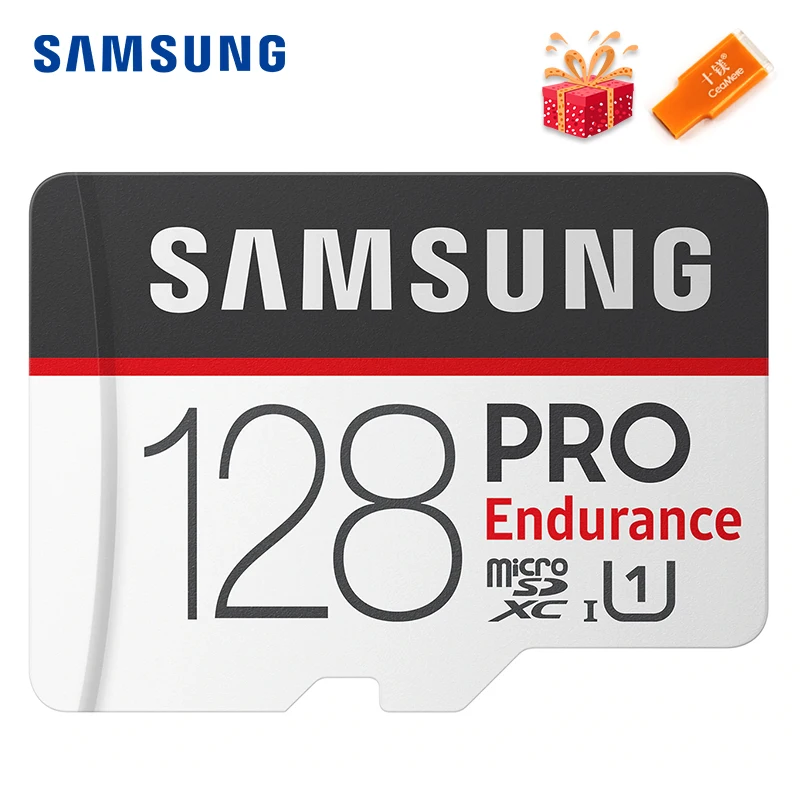 SAMSUNG PRO Endurance слот для карт памяти 256G 128 Гб 64 Гб оперативной памяти, 32 Гб встроенной памяти, 100 МБ/с. Micro SD TF карты флэш памяти