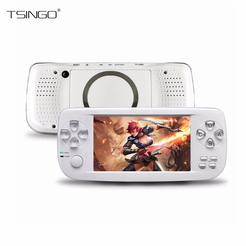

TSINGO PAP KIII 64Bit 4.3" Built-in 3000 Classic Game Handheld Game Player Support AV Output K3 Multifunction Video Game Console