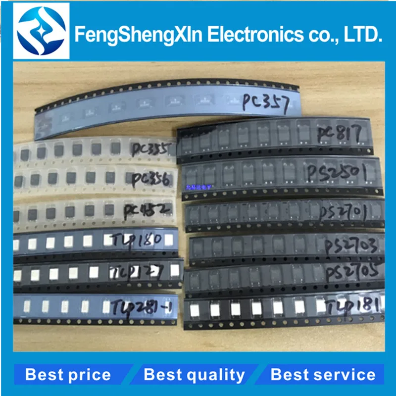 13values*10pcs=130pcs Smd Optocoupler Tlp2811 Tlp181 P180 Pc452 P127