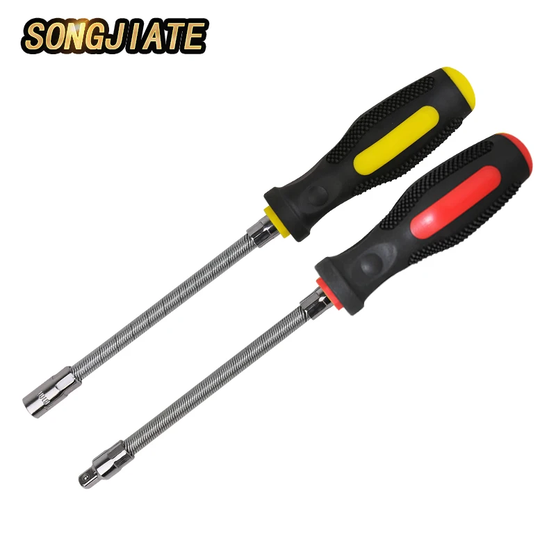 

SONGJIATE Multi purpose hoop screwdriver, multi angle spring batches, hose screwdrivers, six corner sleeves, batch 4-14mm