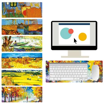 

80x30cm Creative Pattern Large Mouse pad Gamer Keyboard Mat Table Protector Soft Gaming Mousepad for Tablet PC Laptop