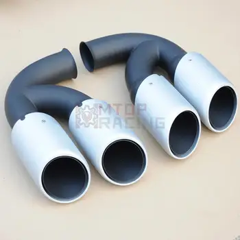

Exhaust Muffler Pipe For Porsche Cayenne V8 2011 2012 2013 2014 Short Tips End