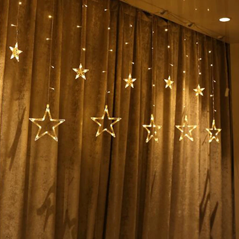 Led Christmas String Fairychristmas lights indoor  Plug Garland Lamp Decorations for Home Party Garden Wedding Holiday lighting (7)