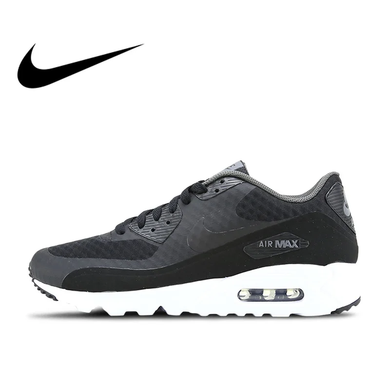

Original Authentic NIKE AIR MAX 90 ULTRA ESSENTIAL Men's Breathable Running Shoes Sports Outdoor Sneakers Good Quality 819474