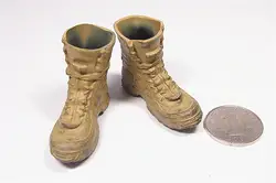 1/6 Солдат модель интимные аксессуары Песок цвет высокие армейские сапоги русский спецназ обувь модель для 12''Soldier фигурку