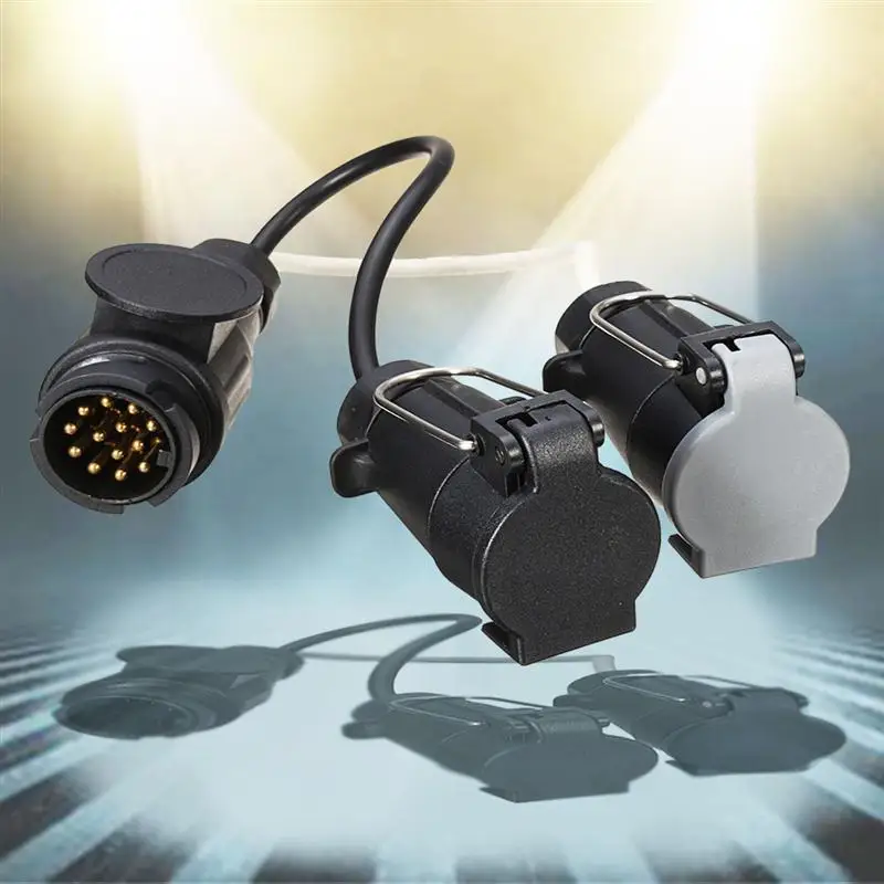 KROAK Caravan Trailer 13 Pin Euro Plug 12N 12S 7 Pin Sockets Caravan ...