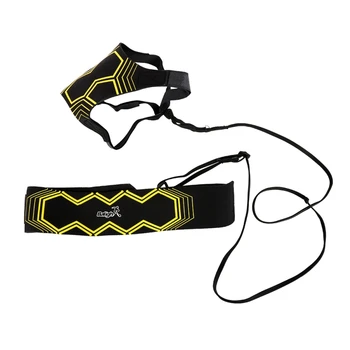 

Soccer Training Tied Soccer Waist Conneter Elastic Stretch Resistance Band Explosive Force Exercise Tools US Shipping