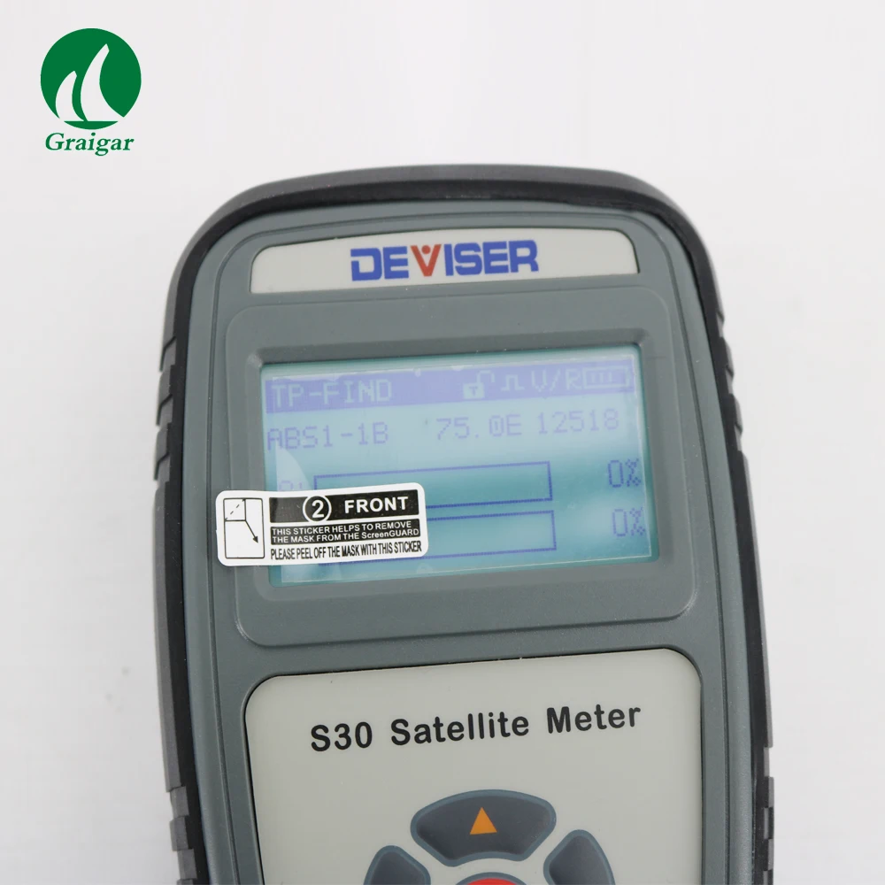 

Deviser S30 Satfinder DVB-S DVB-S2 Satellite Meter Tester Sat-finder Detector