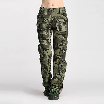 Брендовые брюки-карго размера плюс, унисекс, повседневные штаны для бега, мужские военные армейские зеленые брюки, камуфляжные спортивные штаны, тактические брюки цвета хаки - Цвет: Camo
