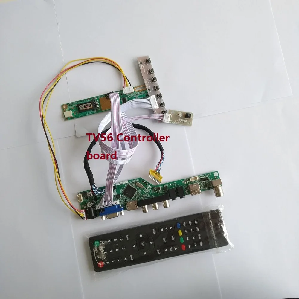 Для B121EW03 V5 20pin USB модуль 1 лампы 12," драйвер платы VGA AV ТВ цифровой контроллер сигнала HDMI 1280X800