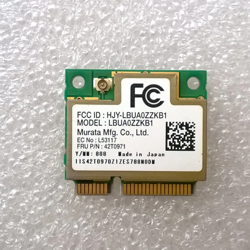 Адаптер WUSB Mini PCI-E с Wi-Fi карта LBUA0ZZKB1 для Lenovo Thinkpad x200 x300 t400 Series FRU 42T0971 | Компьютеры и