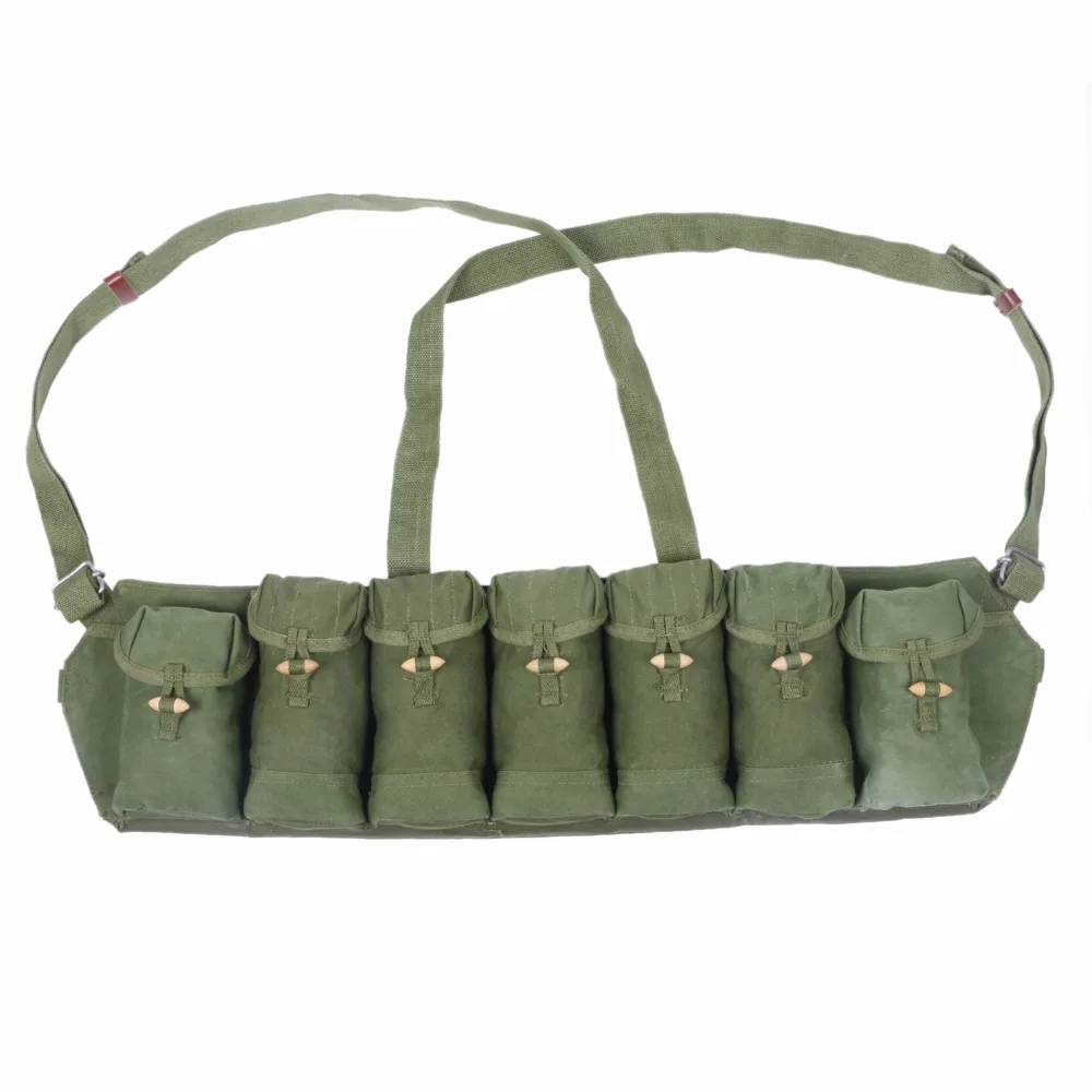 Chinese Military Surplus Sks Type 63 Chest Rig Bandolier Ammo Pouch ...