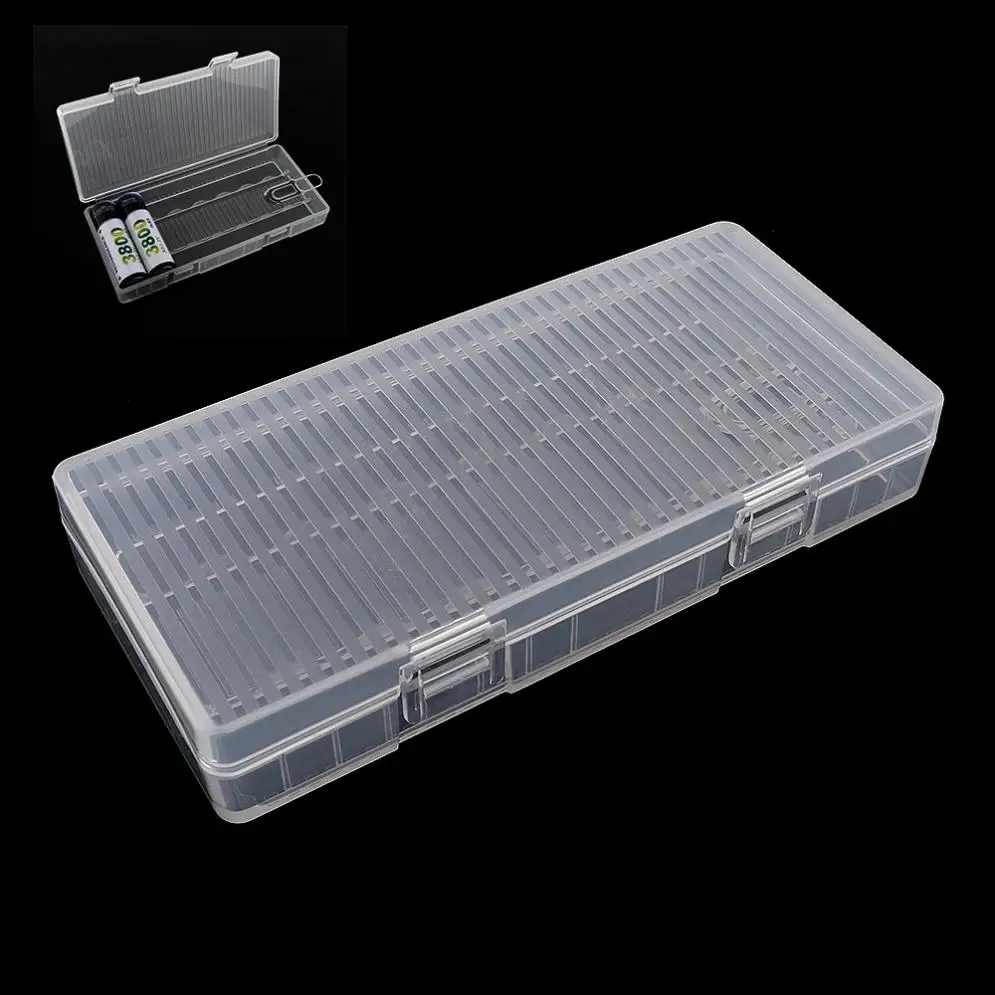 Soshine Portable Hard Plastic Case Holder Storage Box for 8 x AA Batteries Made of hard plastic practical and durable. |