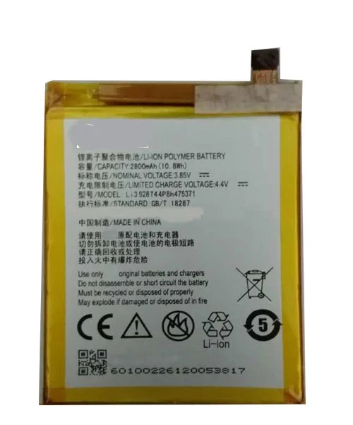 

3.85V 2800mAh Li3928T44P8h475371 For ZTE Blade A1 B2015 C880 C880A C880S AXON Mini Xiaoxian 3 Battery