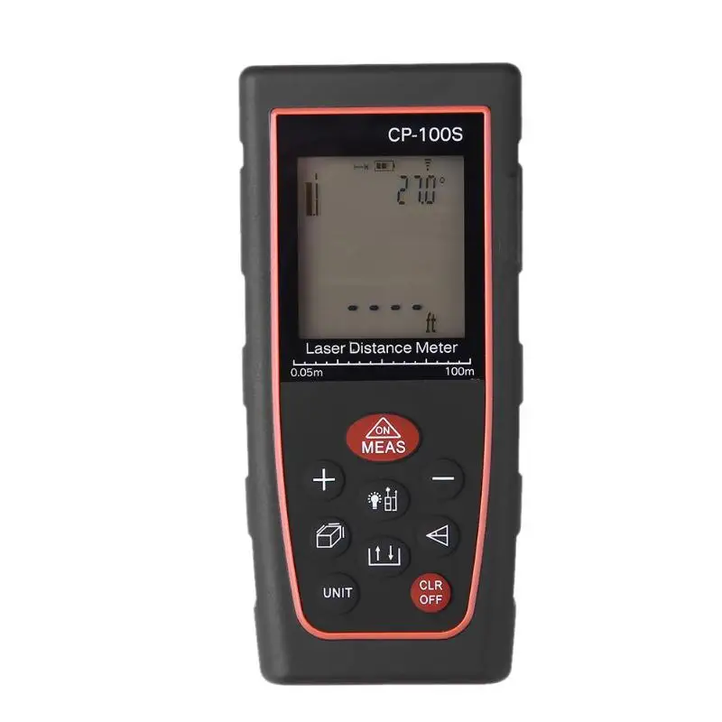 

New Arrival 100m Laser Distance Meter Rangefinder Digital LCD Laser Range Finder Diastimeter Build Measure Device