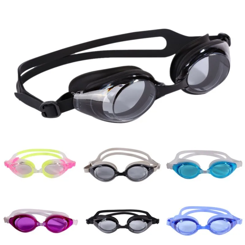 Профессиональные регулируемые спортивные очки для плавания для взрослых унисекс Противотуманные очки для плавания на открытом воздухе