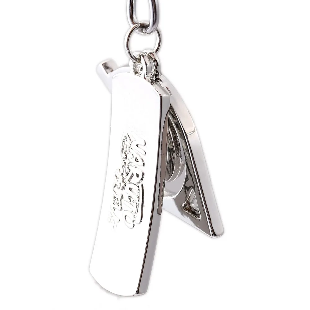 Брелок для ключей с надписью MS ювелирные изделия по Наруто|key ring holder|key chainnaruto key chain