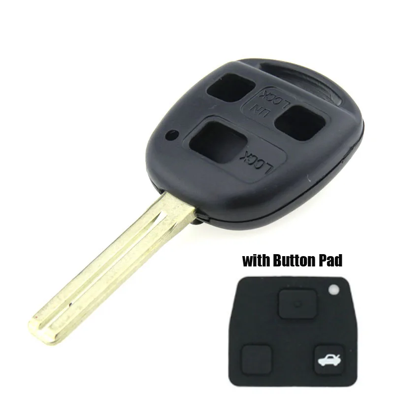 Remote Key Case For Toyota Lexus 3 Buttons Remote Control Key Shell