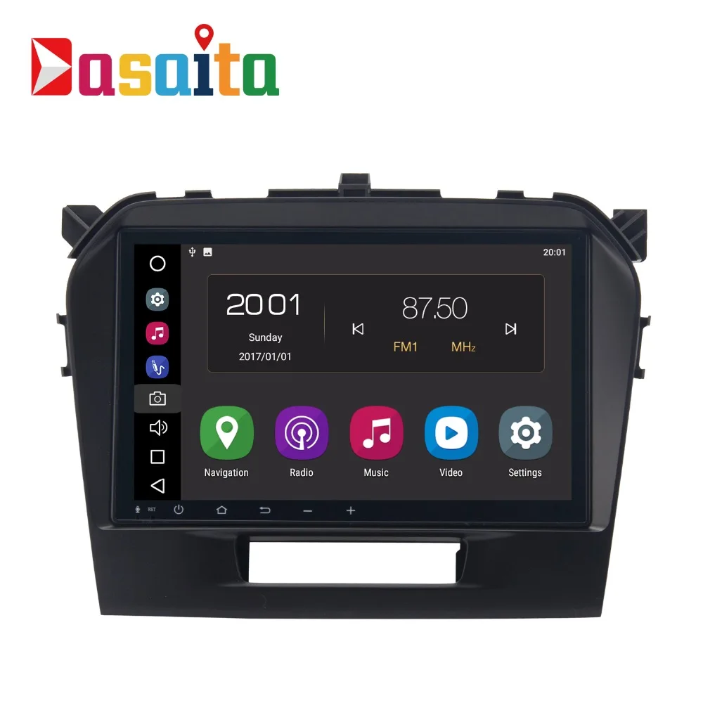 Car Stereo Head Unit 2 Din android GPS for Suzuki Vitara 2016 2017 Vitara auto radio