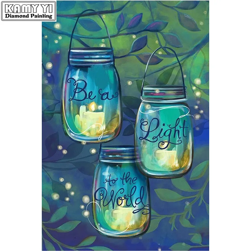 

5D DIY Full Square Diamond Painting Cross Stitch "Three cups" 3D Diamond Embroidery Rhinestone Mosaic Home Decor Gift