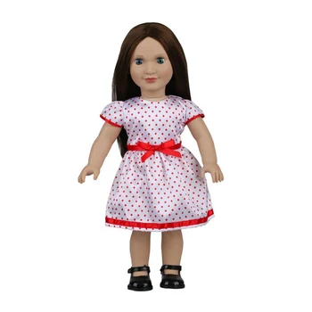 

Fashion 18"/46cm Accompanied Doll-18 Inch Girl Doll-My Little Sleeping Doll-Handmade BabyToy fit Girls Gift (Clothes+Shoes)