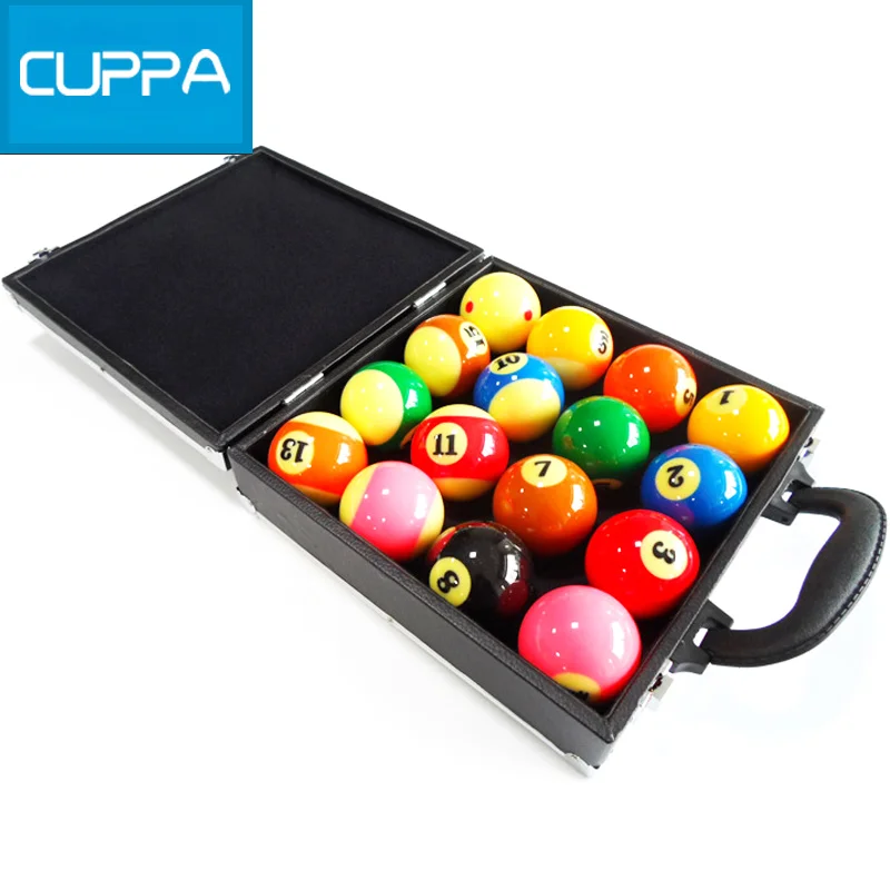 New Arrival Cuppa Pool Table Case Black Billiard Balls Case Billiards