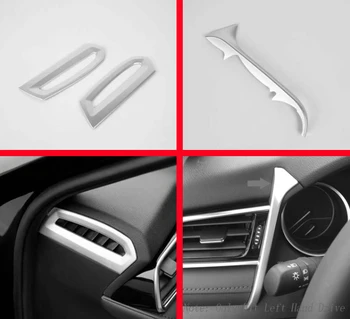 

For Toyota Camry 2018 2019 Car Decoration ABS Chrome Air Vent Outlet Cover Dashboard Trim Bezel Frame Molding Garnish