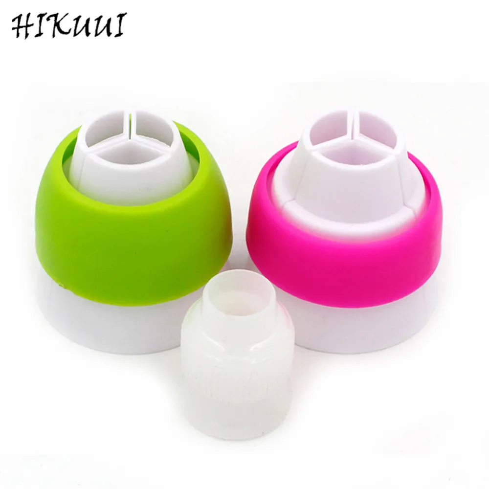 

3 Styles Coupler Nozzles Converter Cake Decorating Tools Ice Piping Converter 3 Size Coupler Color Random Shipping