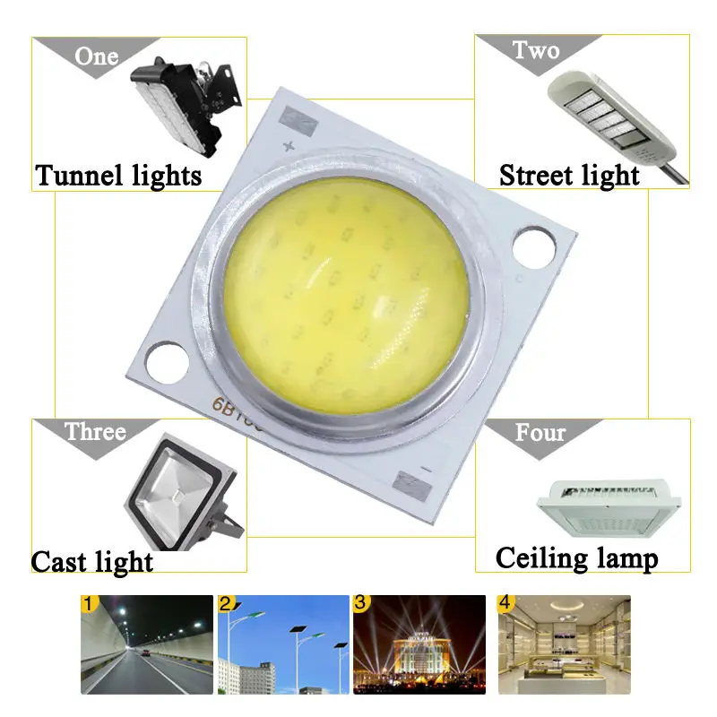 Contas de Luz branco quente branco frio 180 Beam Angle : 180 Degree