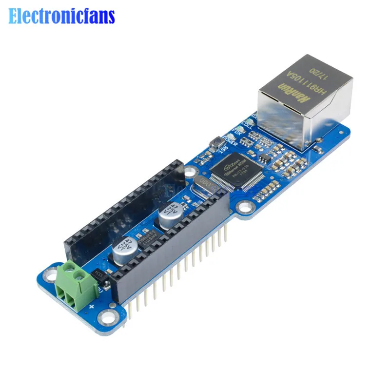 Стандартный Ethernet нано-щит W5100 Ethernet LAN сетевой модуль Micro-SD Поддержка порты TCP, UDP для Arduino V3.0 R3 UNO Mega 2560 One