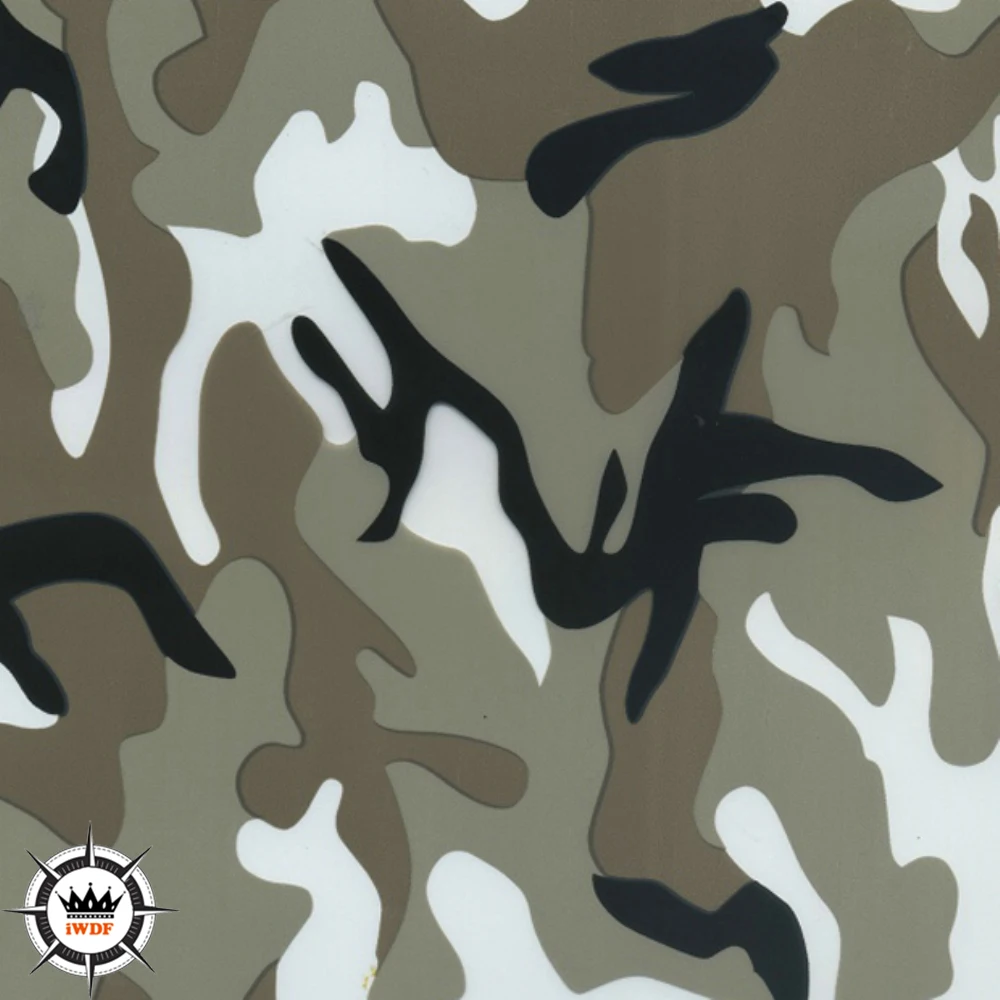 

WDF2939-4 10M length Camouflage transfer print film Width 100cm hydrographic film