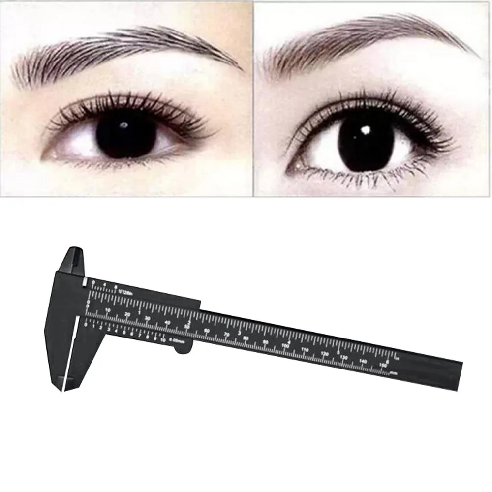 

1PC Microblading Reusable Makeup Measure Eyebrow Guide Ruler Permanent Tools F824